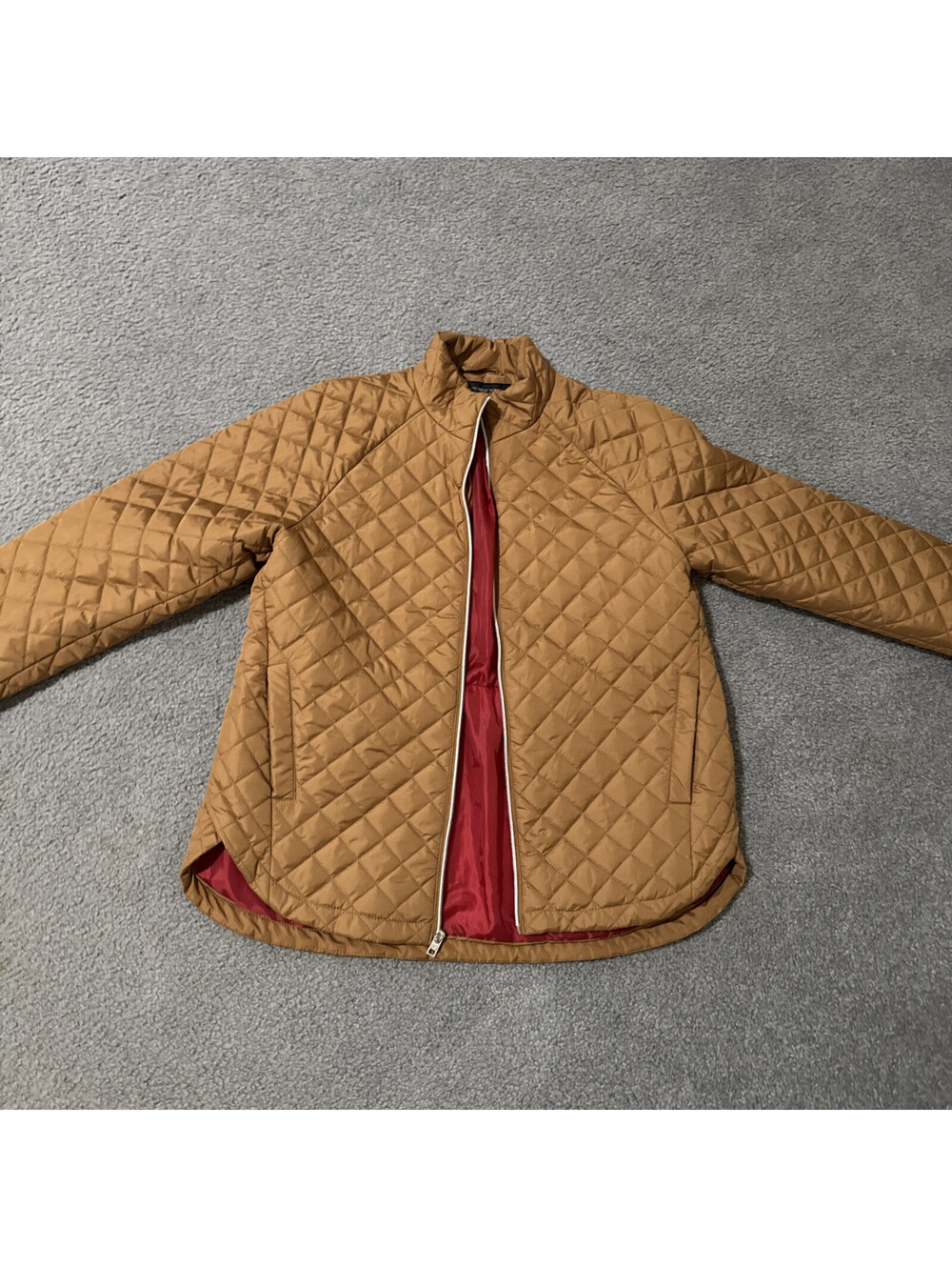 Mark New york Quilted Jacket brown Size M